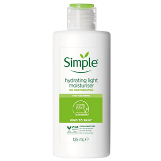 کرم آبرسان و مرطوب کننده سیمپل مدل لایت light حجم 125 میلی لیتر