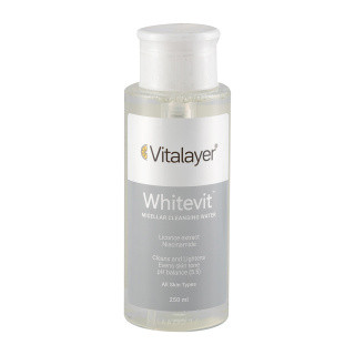 میسلار واتر روشن کننده ویتالیر (ویتالایر) مدل Whitevit حجم 250 میل